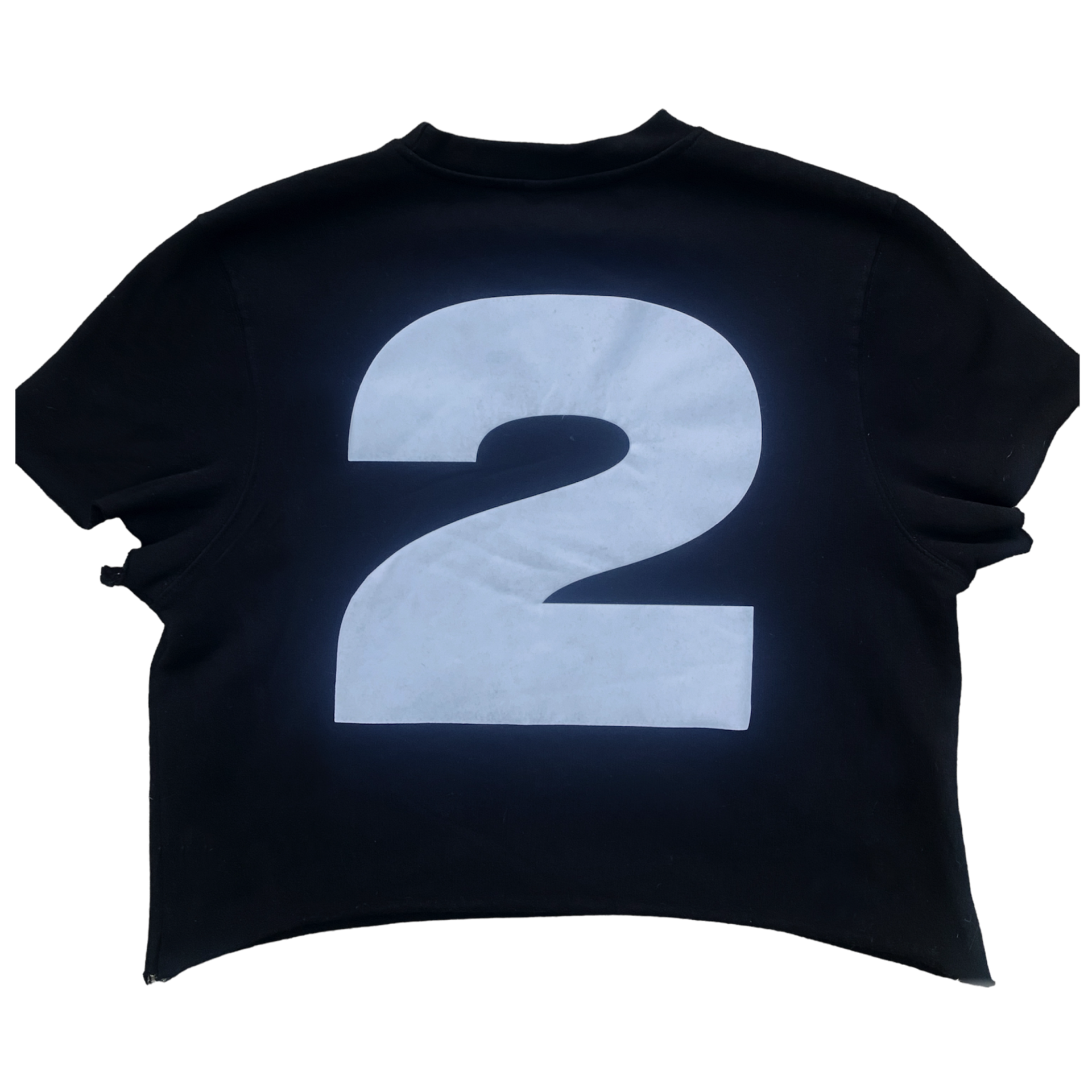 Black “Come Trim” Crew Neck